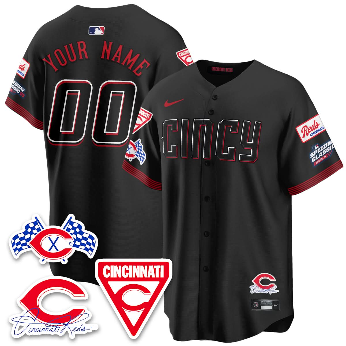CR 2025 Speedway Limited Custom Jersey - Stitched