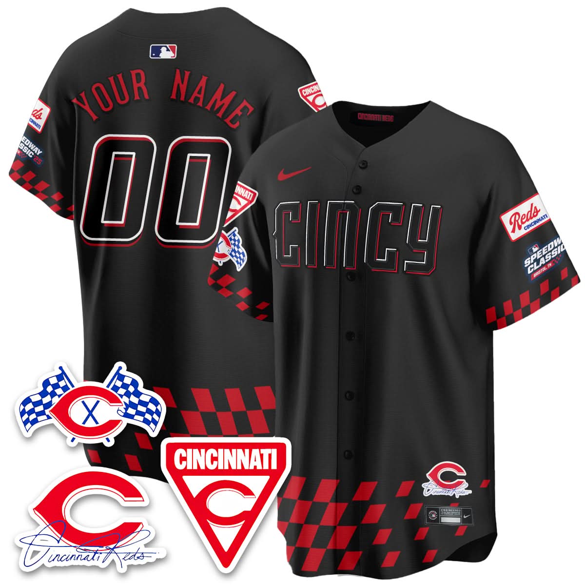 CR 2025 Speedway Limited Custom Jersey - Stitched