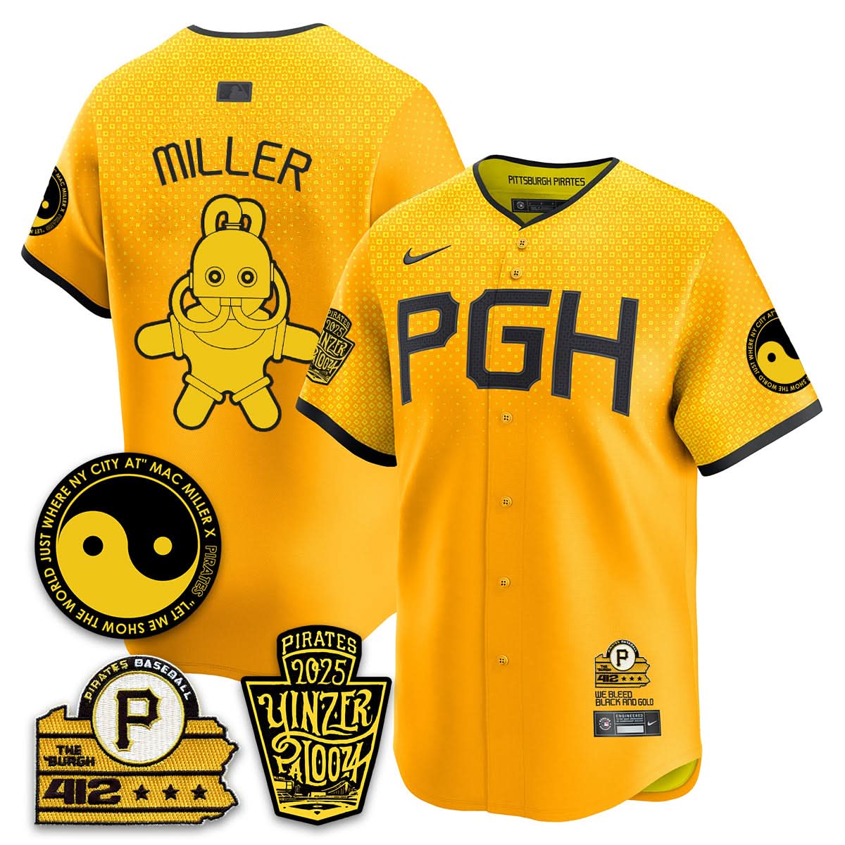 PP Yinzerpalooza 2025 Limited Jersey - Stitched