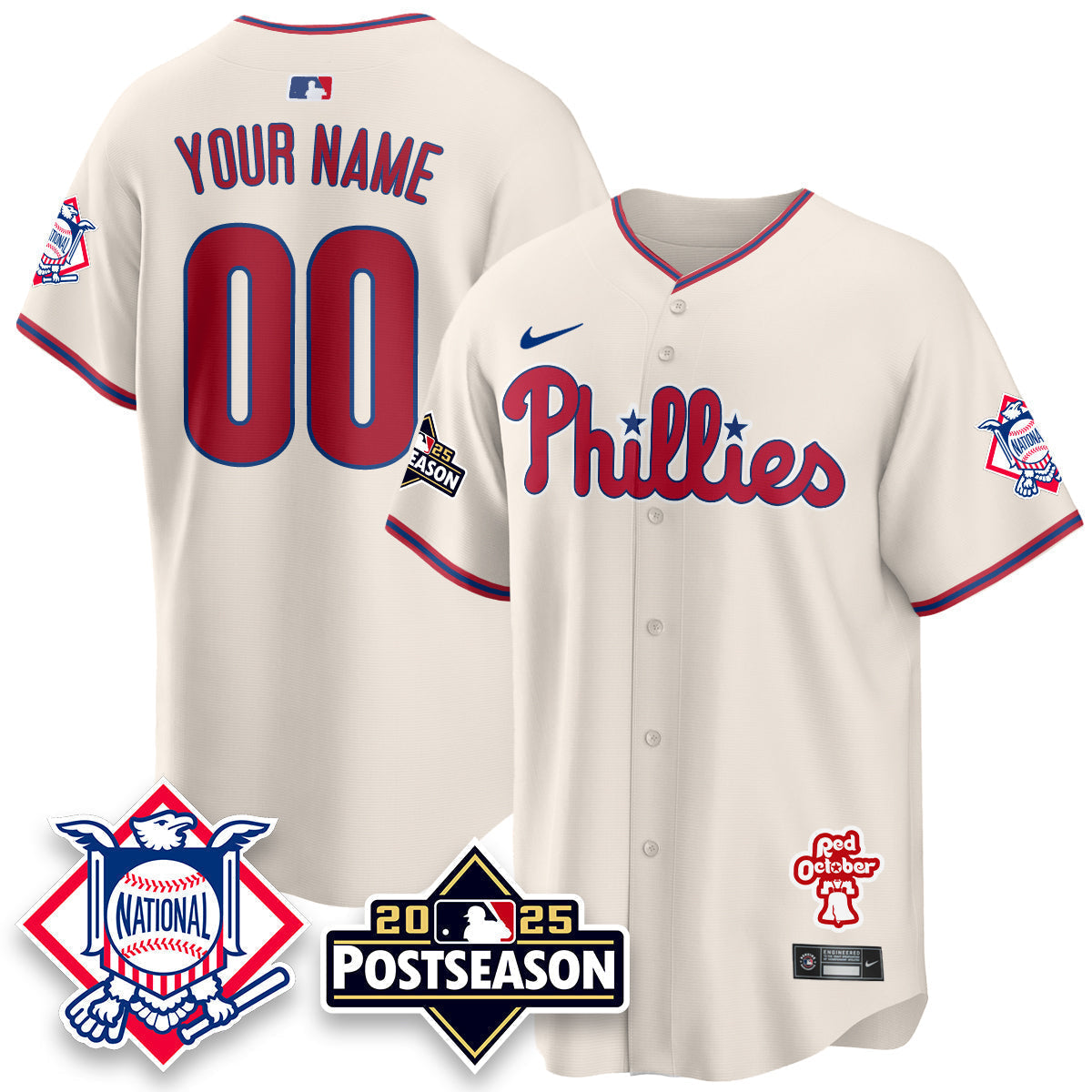 PP 2025 Postseason Custom Jersey - Stitched