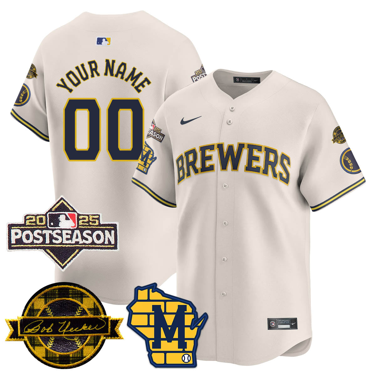 MB 2025 Postseason Custom Jersey - Stitched