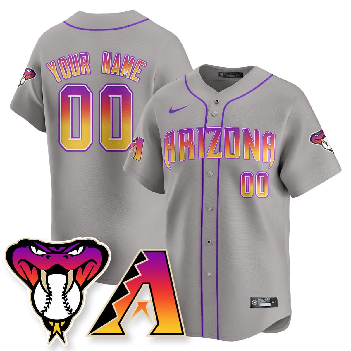 AD 2025 City Connect Concept Custom Jersey - Stitched