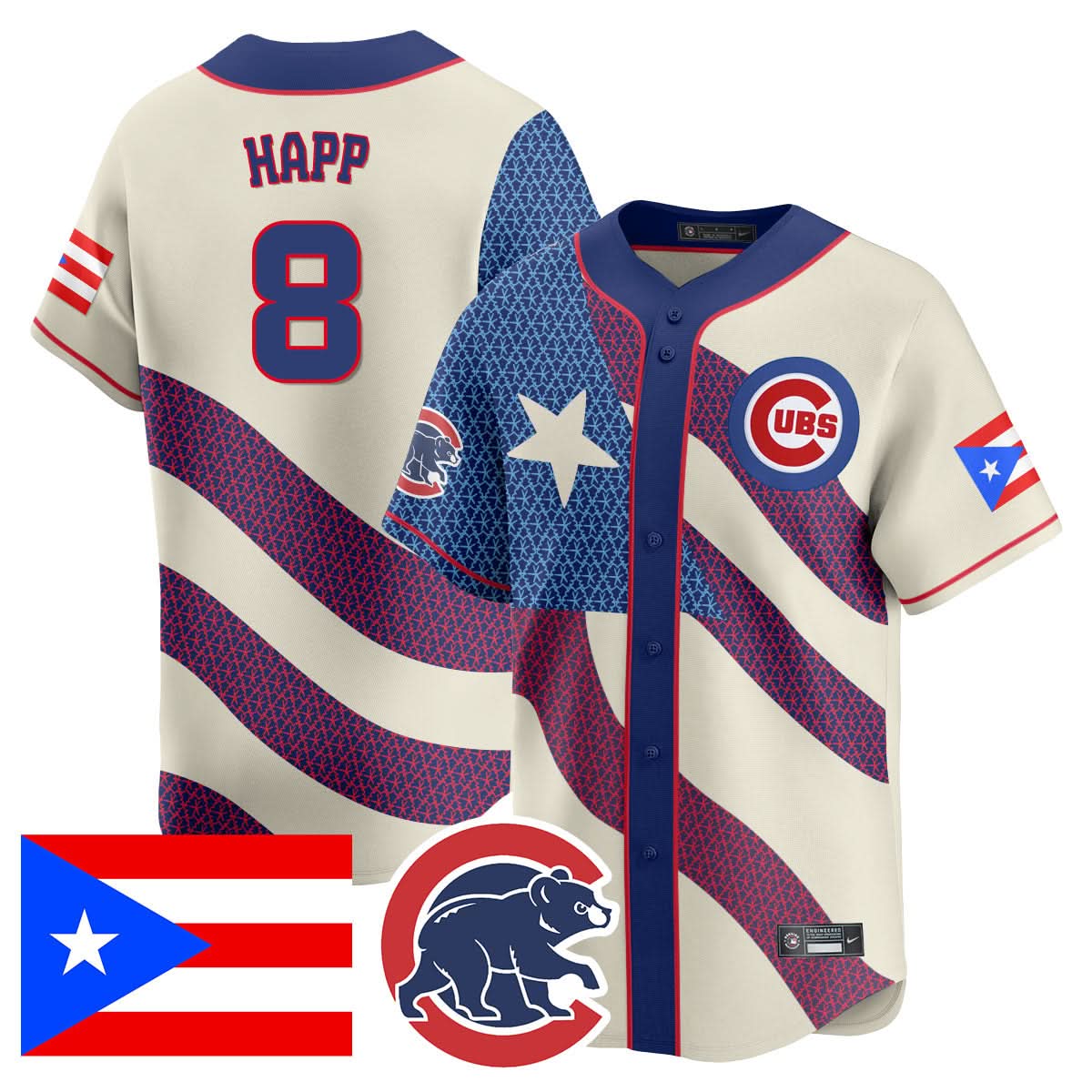CC Puerto Rican Heritage Jersey V2 - Stitched