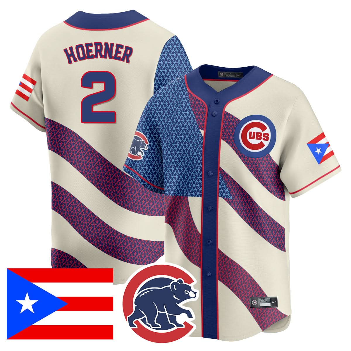CC Puerto Rican Heritage Jersey - Stitched