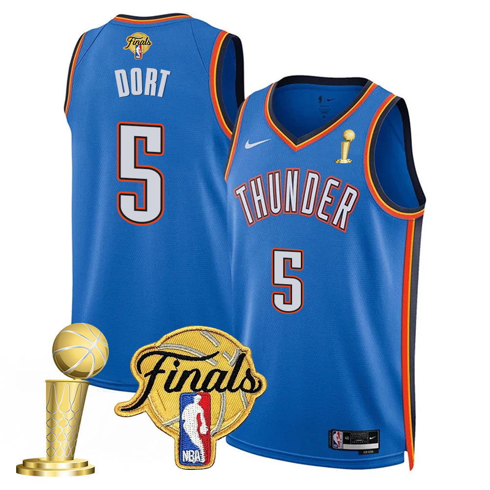 OKC 2024-25 Champions Jersey - Stitched