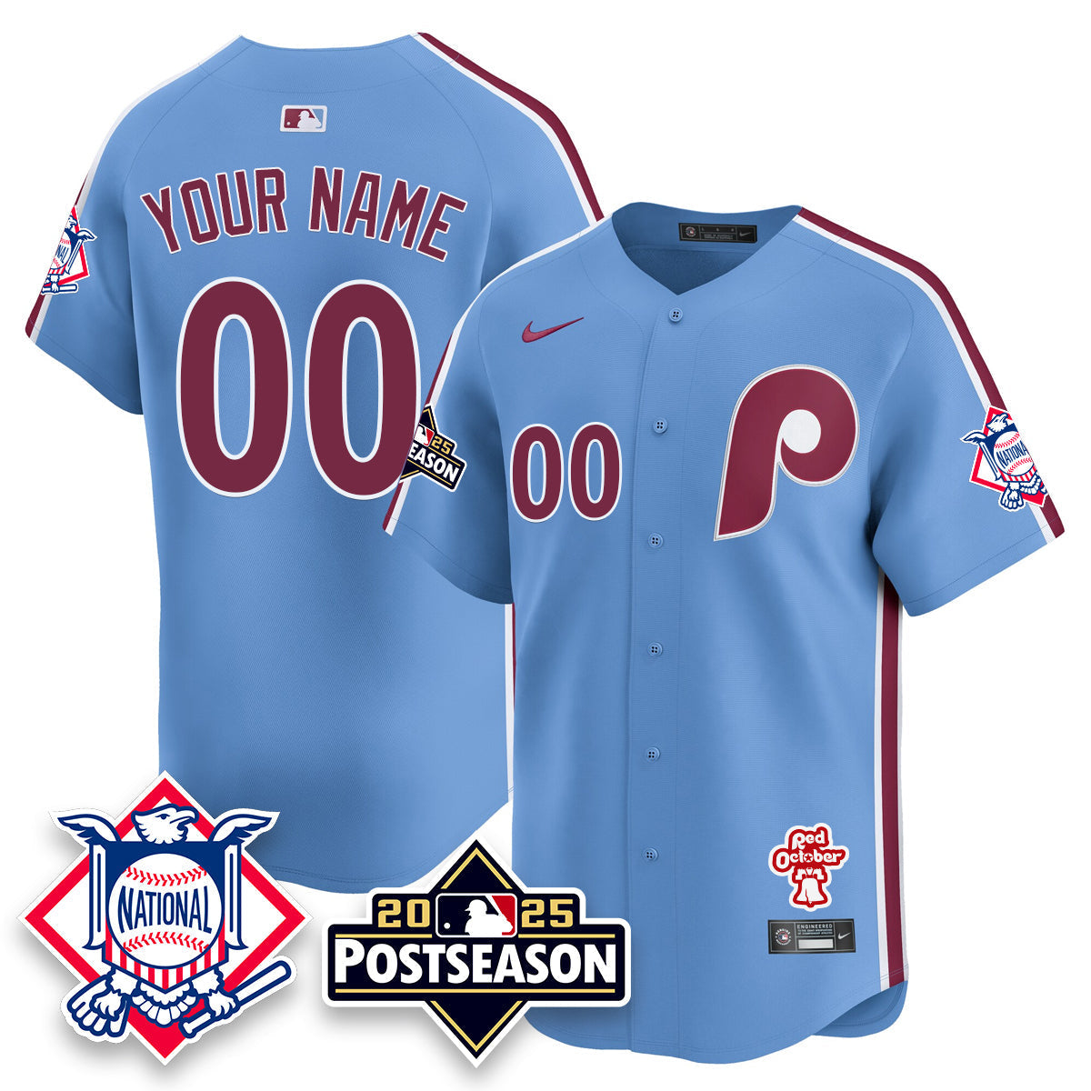 PP 2025 Postseason Custom Jersey - Stitched
