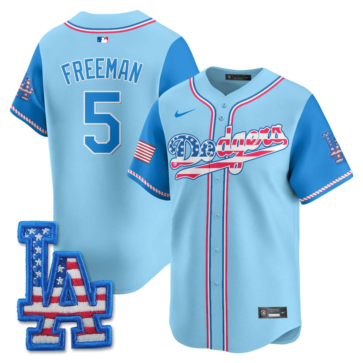 LAD 2025 Fourth of July Jersey - Stitched