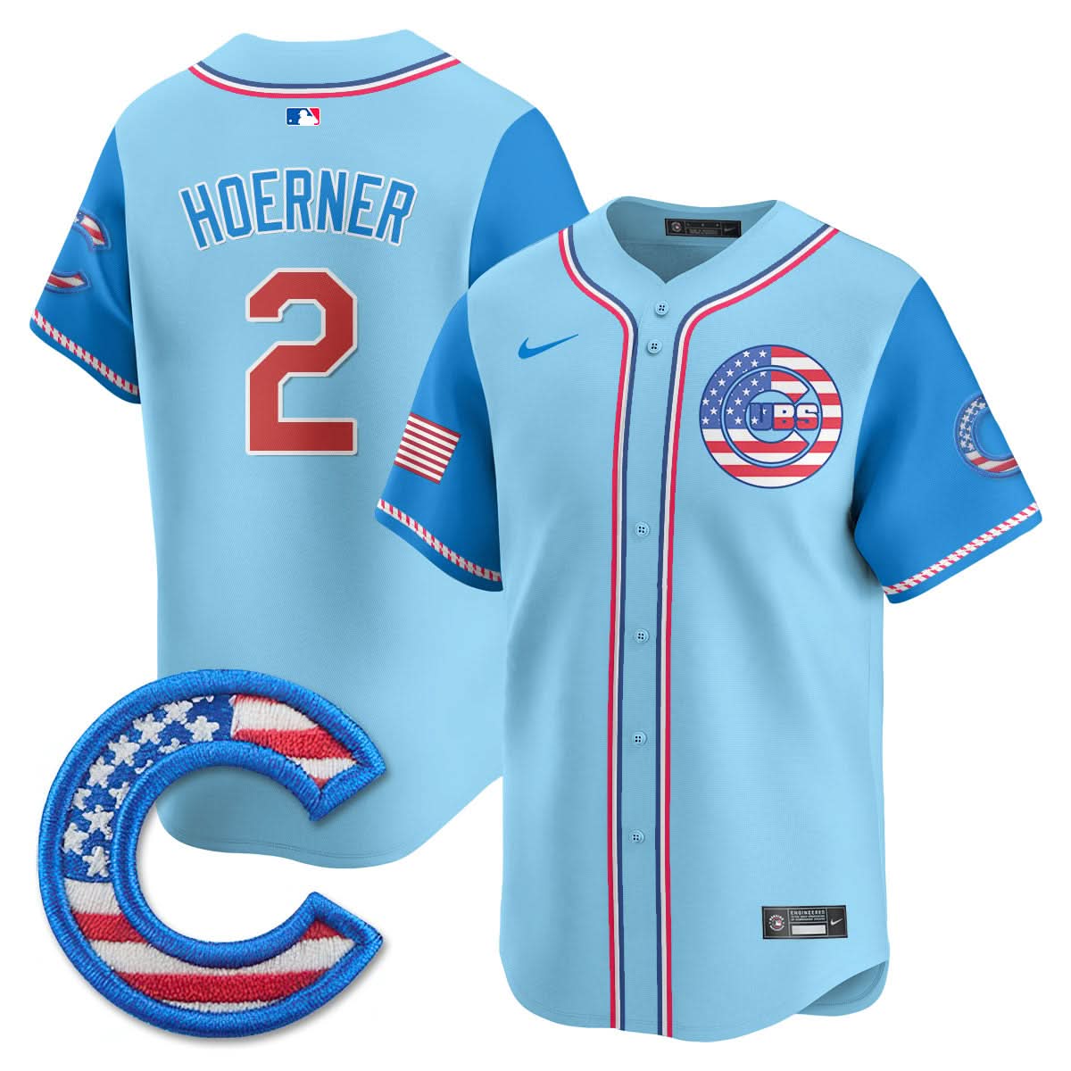 CC 2025 Fourth of July Jersey - Stitched