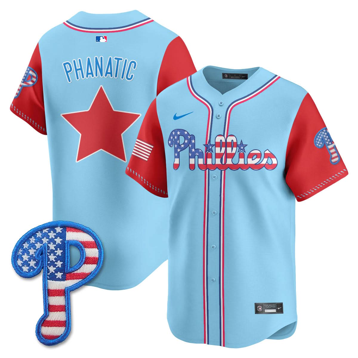 PP 2025 Fourth of July Jersey - Stitched