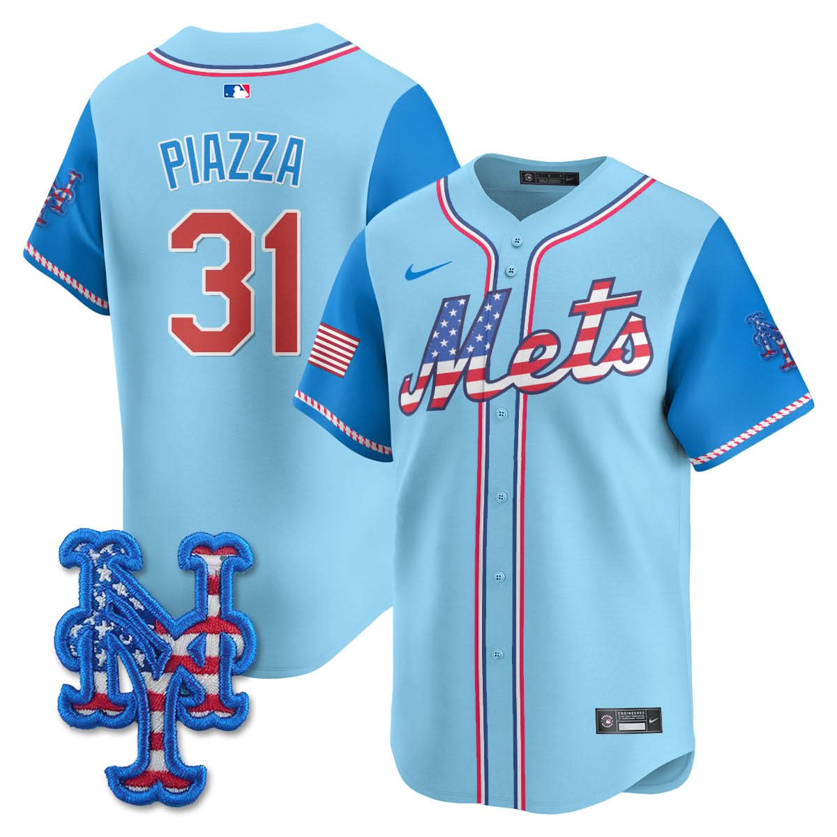 NYM 2025 Fourth of July Jersey - Stitched