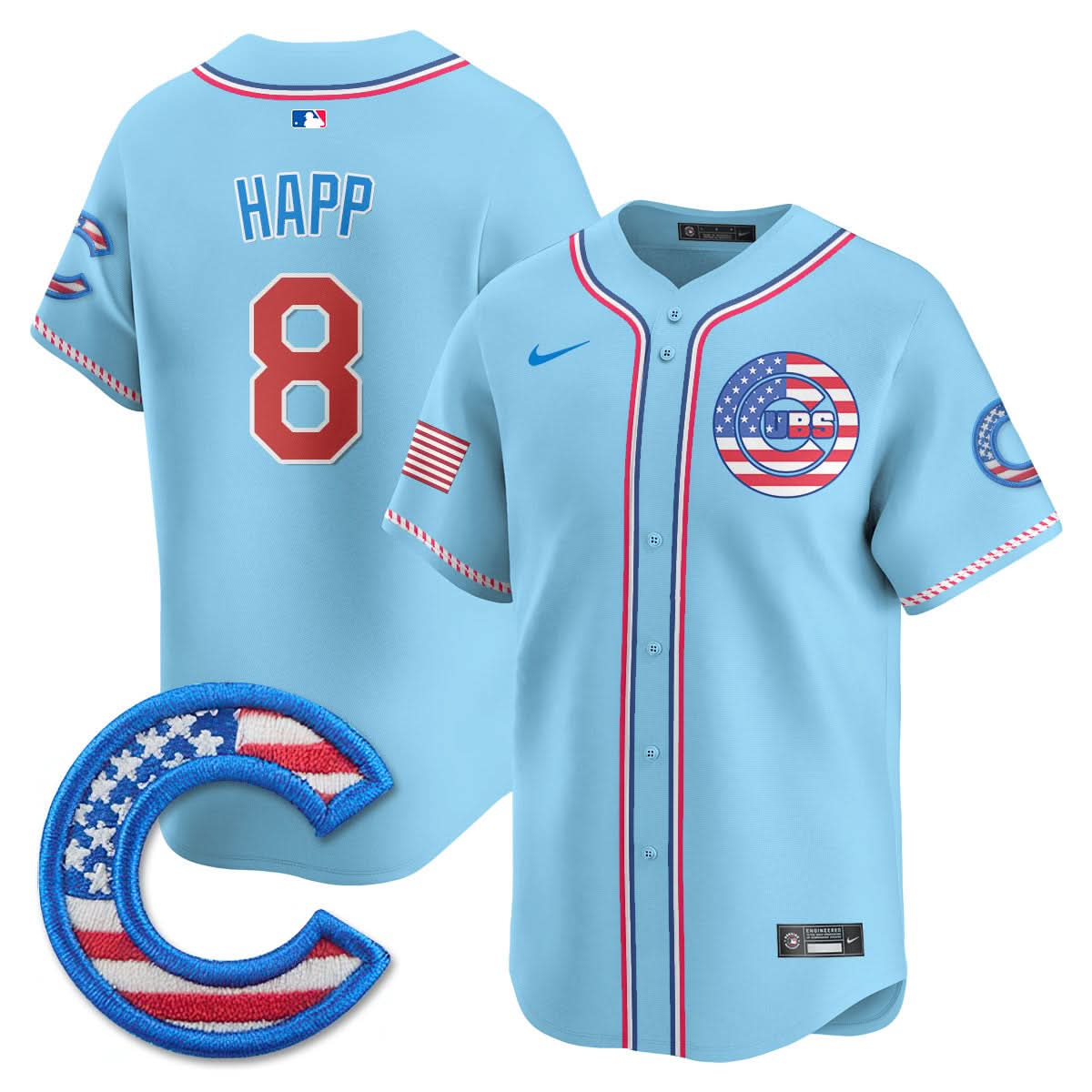 CC 2025 Fourth of July Jersey - Stitched