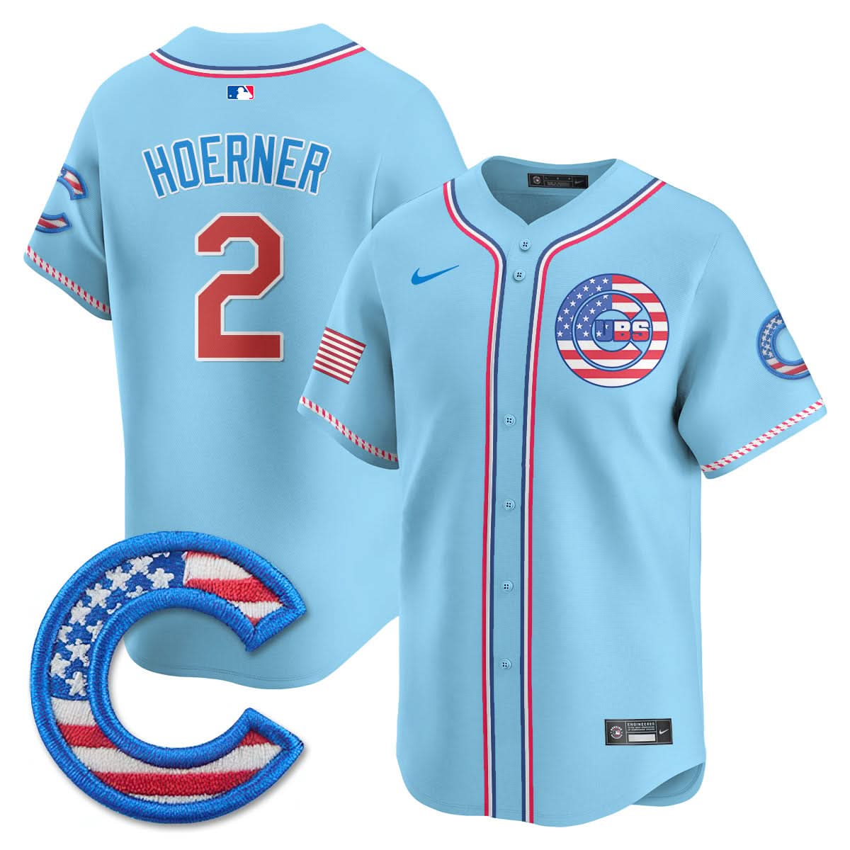 CC 2025 Fourth of July Jersey - Stitched