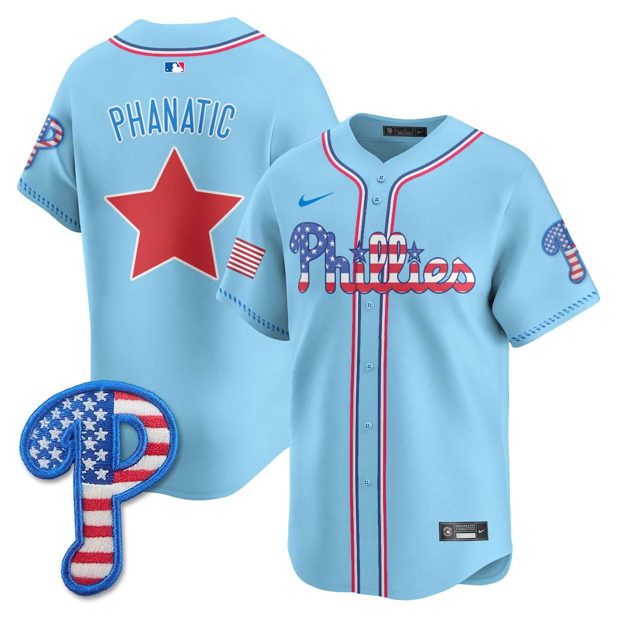 PP 2025 Fourth of July Jersey - Stitched