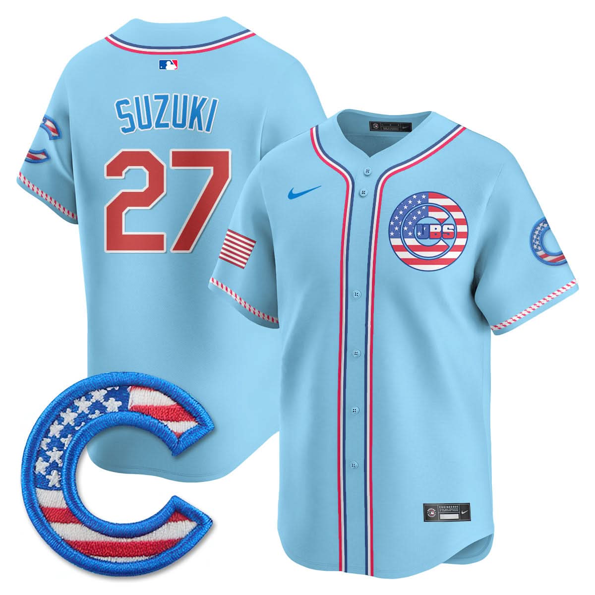 CC 2025 Fourth of July Jersey - Stitched