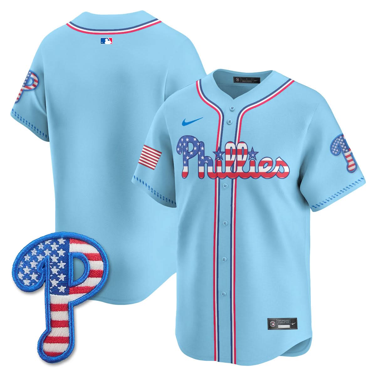 PP 2025 Fourth of July Jersey - Stitched