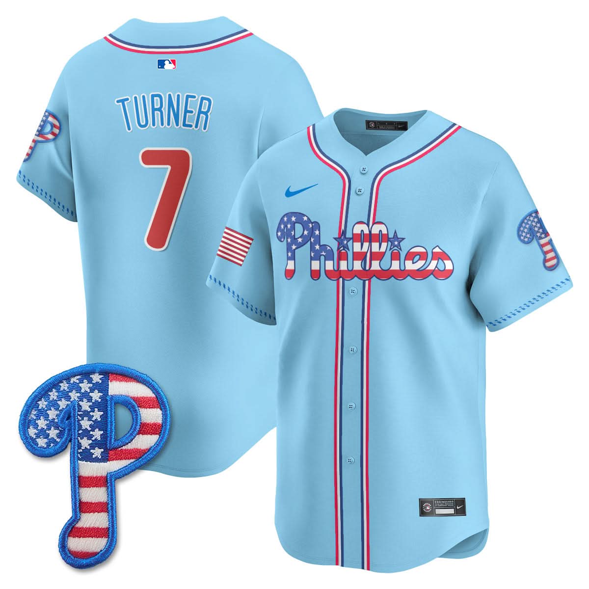 PP 2025 Fourth of July Jersey - Stitched