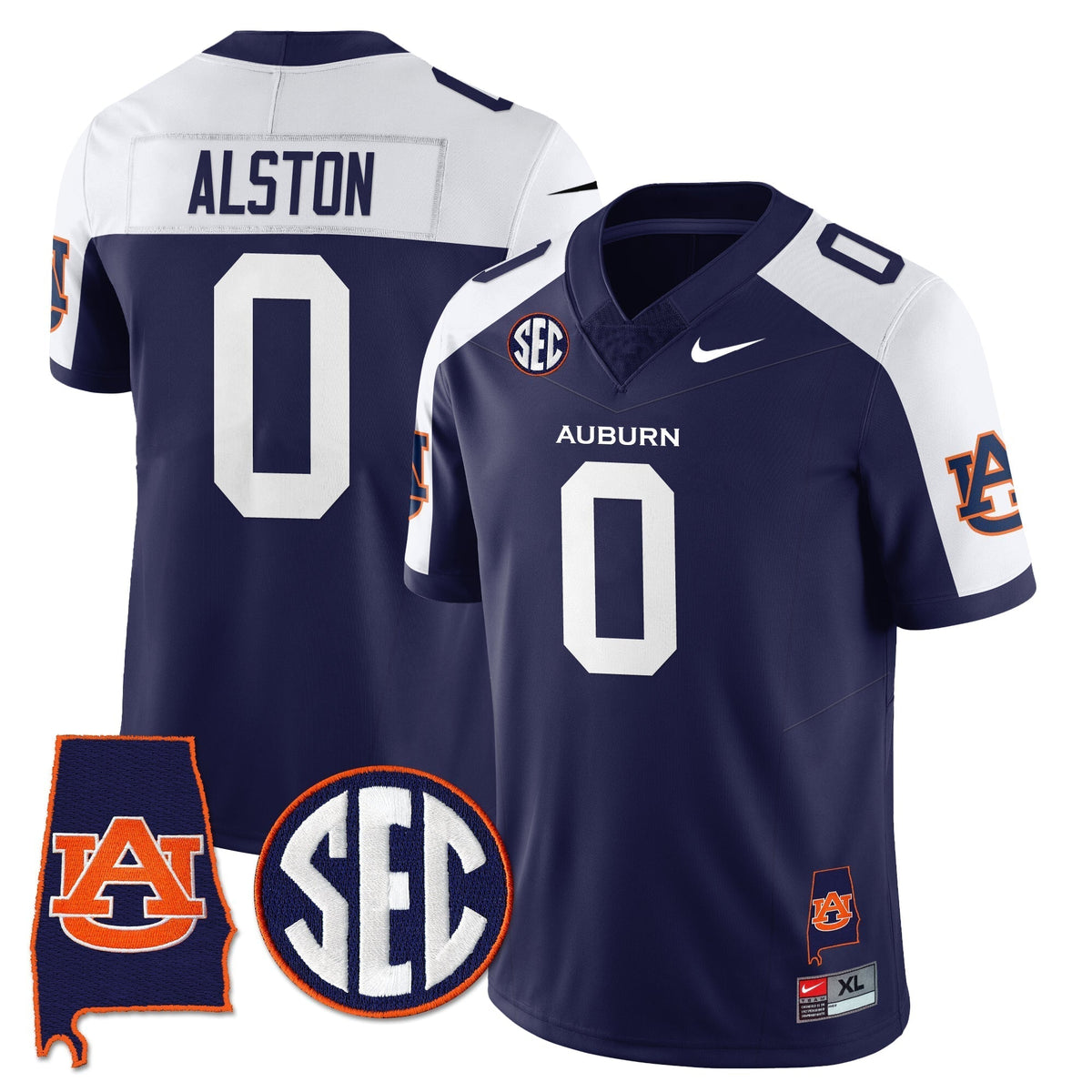 AT 2025 Alabama Patch Vapor Limited Jersey