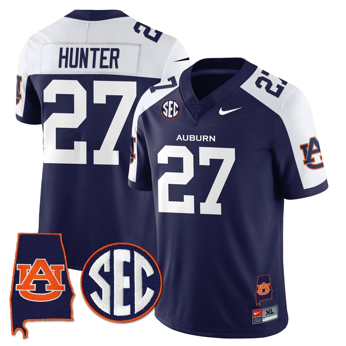 AT 2025 Alabama Patch Vapor Limited Jersey