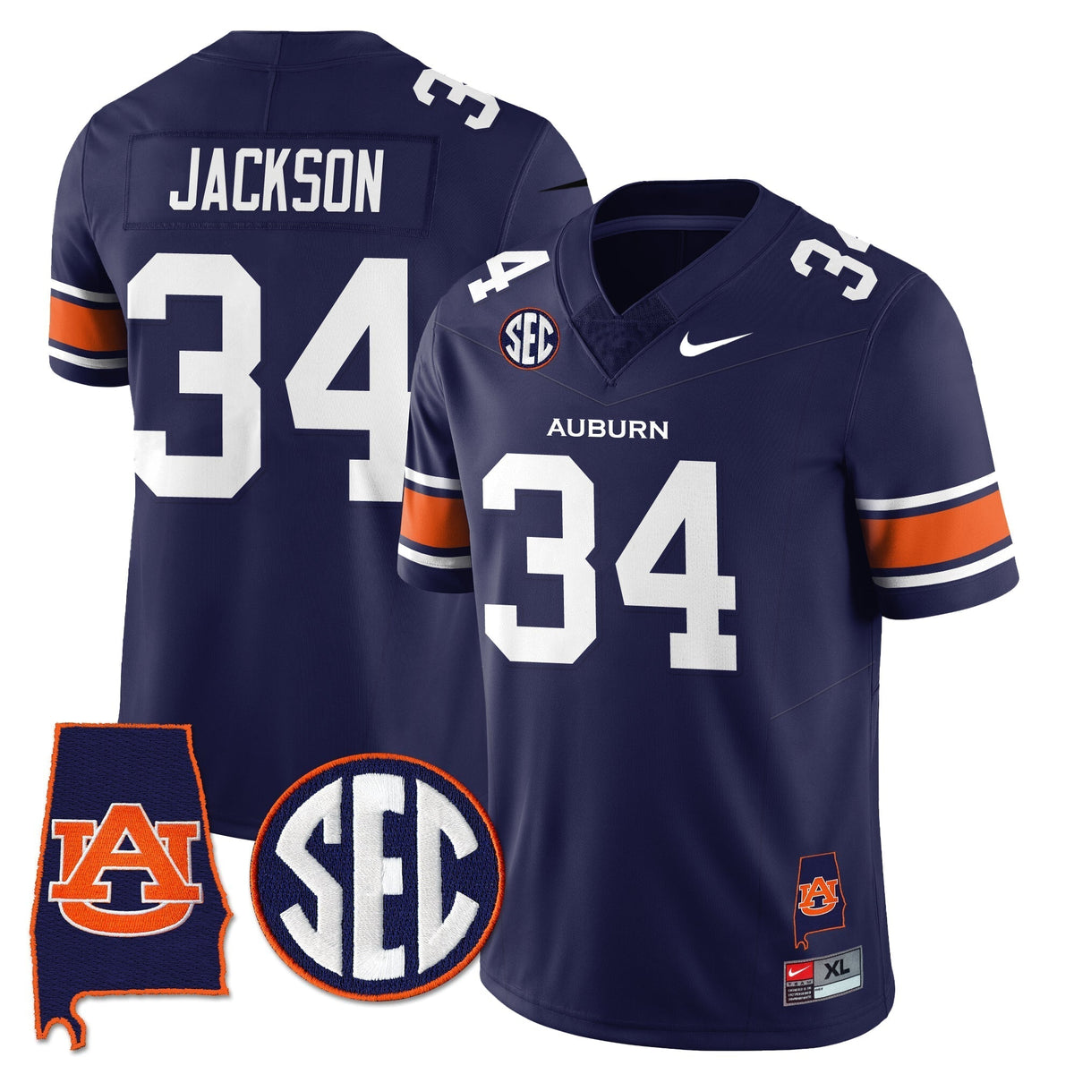 AT 2025 Alabama Patch Vapor Limited Jersey