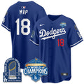 LAD 2025 World Series Champions Jersey - 9x Champs - Stitched