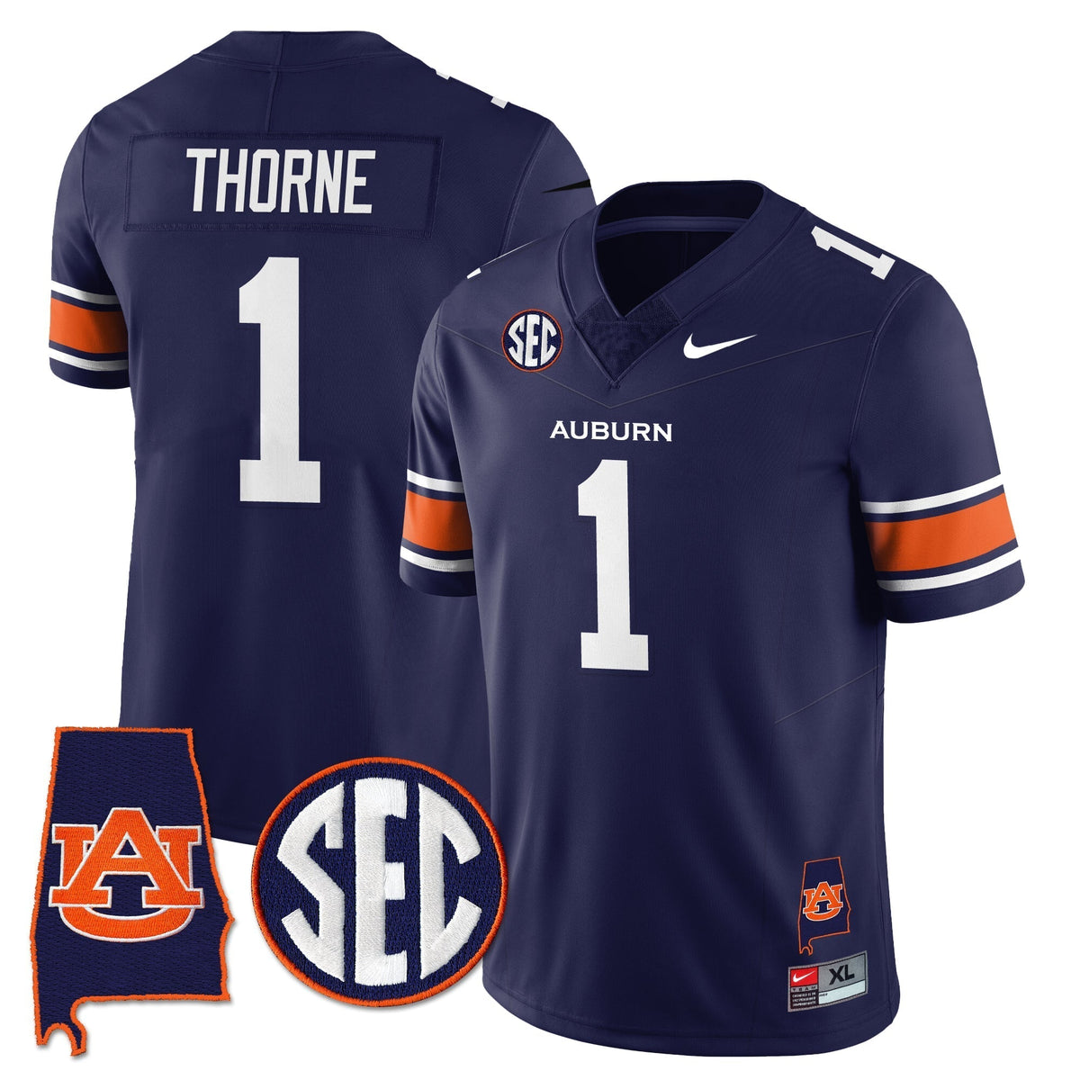 AT 2025 Alabama Patch Vapor Limited Jersey