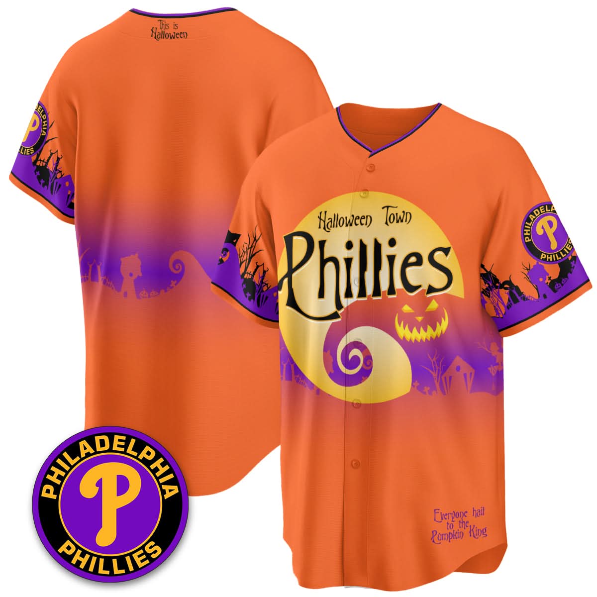 PP "Halloween Town" Limited Jersey - Stitched