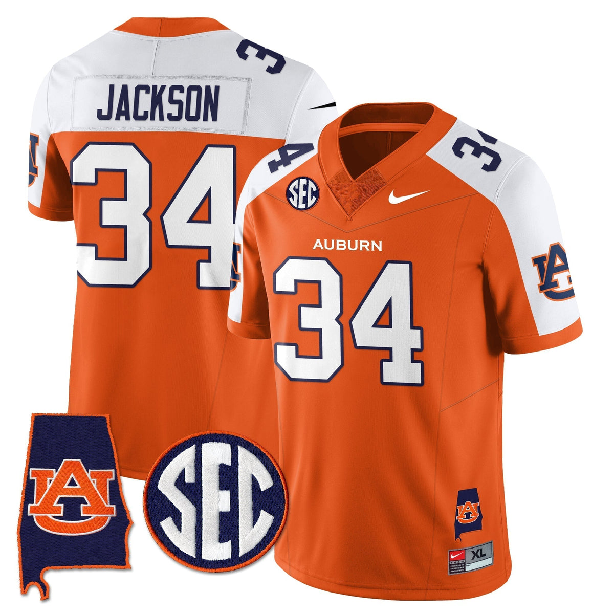 AT 2025 Alabama Patch Vapor Limited Jersey