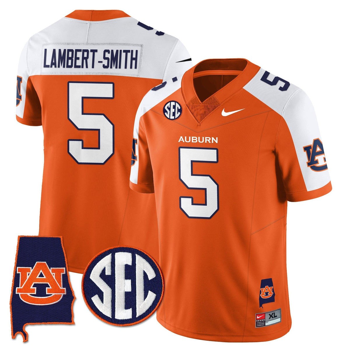 AT 2025 Alabama Patch Vapor Limited Jersey
