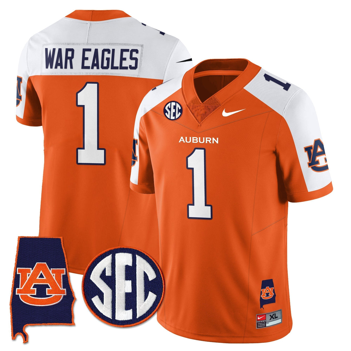 AT 2025 Alabama Patch Vapor Limited Jersey