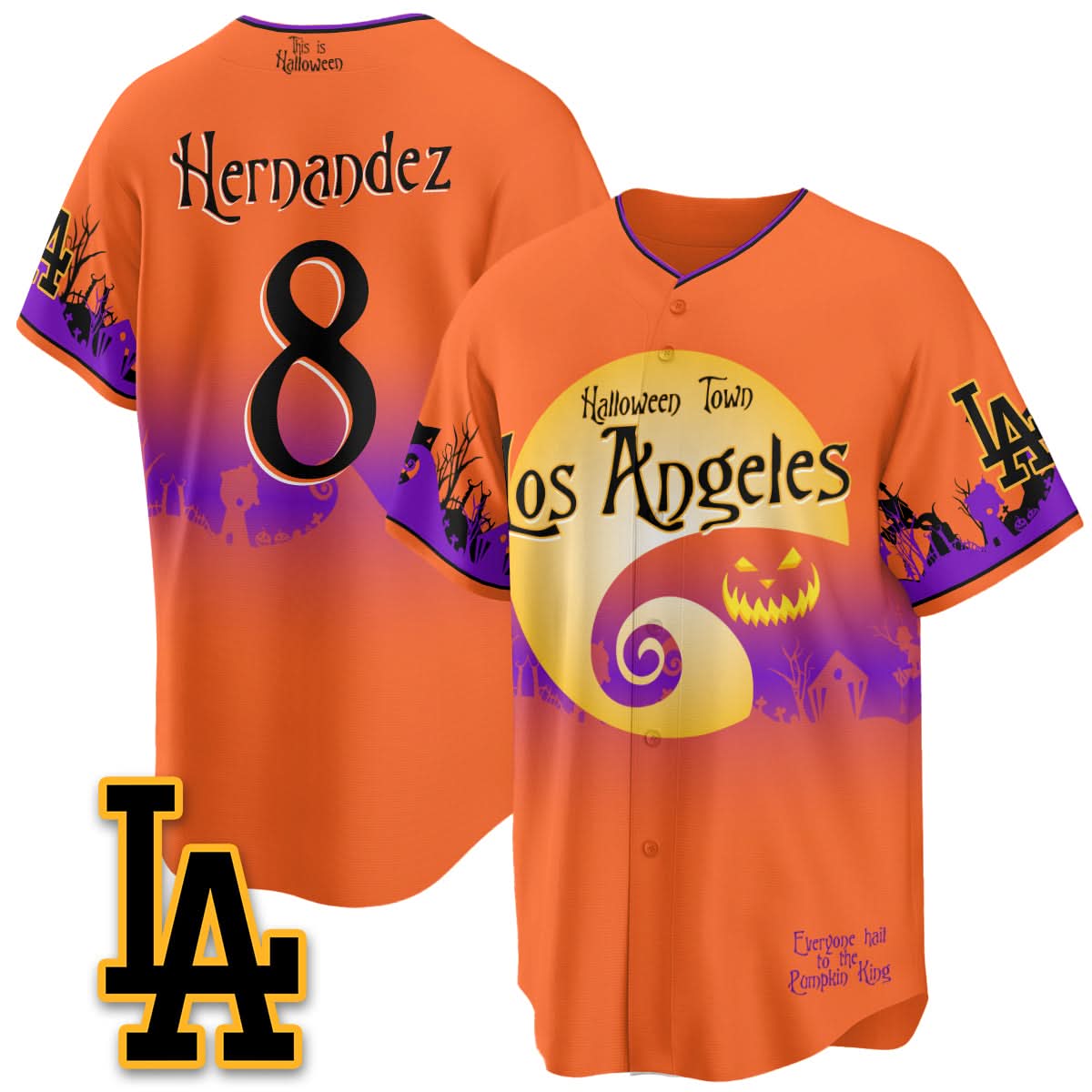 LAD "Halloween Town" Limited Jersey - Stitched
