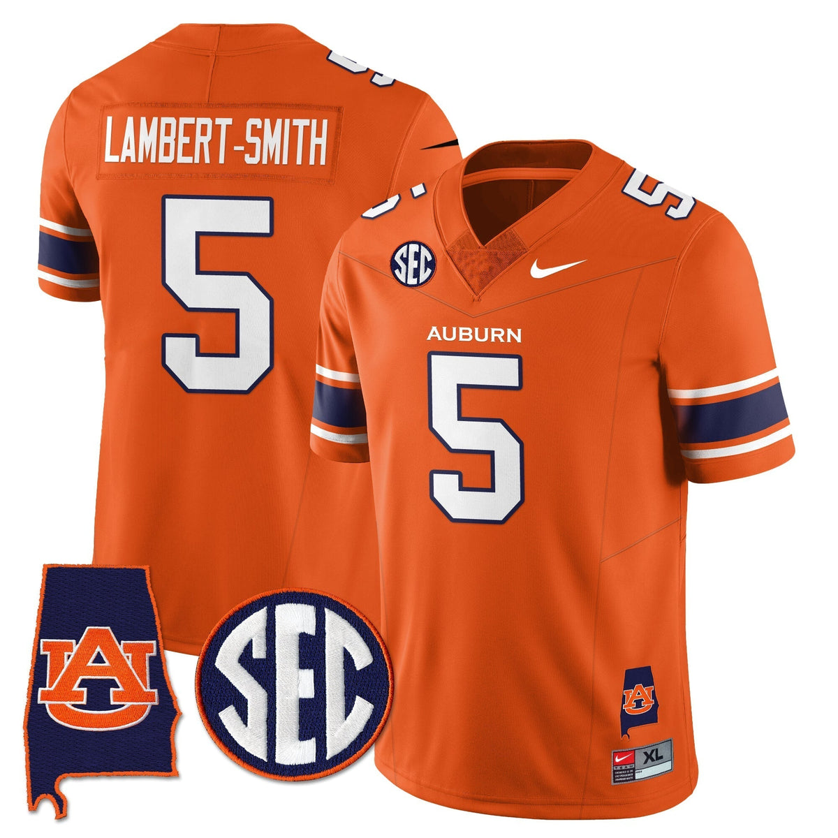 AT 2025 Alabama Patch Vapor Limited Jersey
