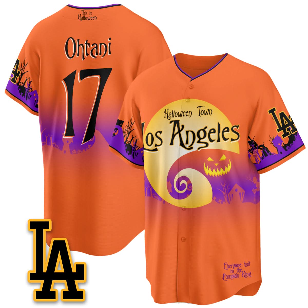 LAD "Halloween Town" Limited Jersey - Stitched