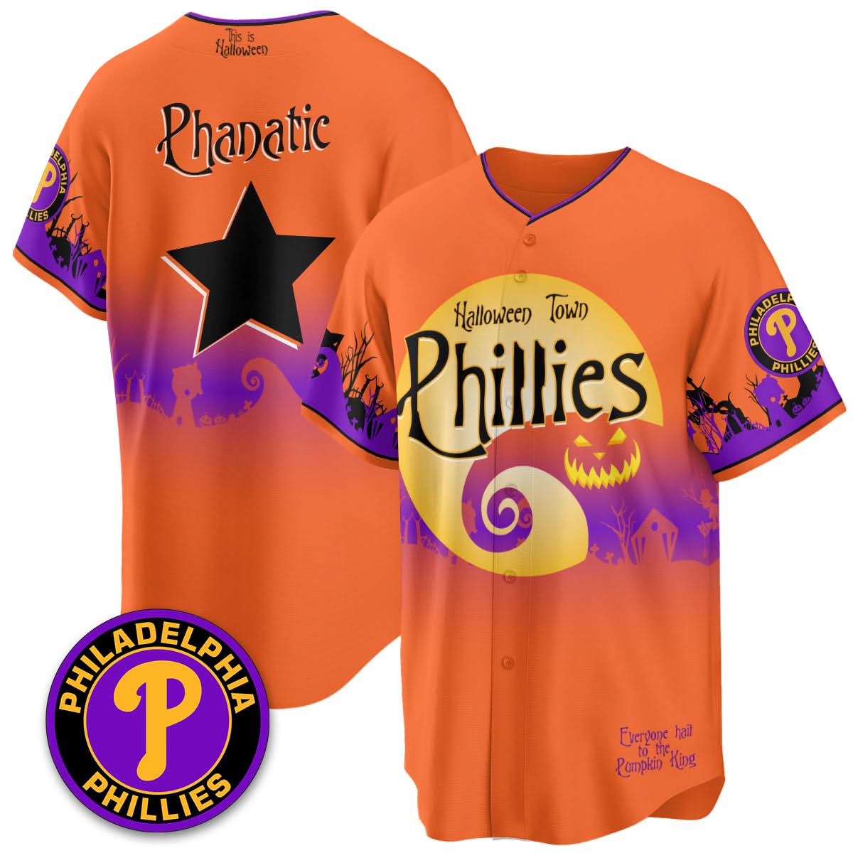 PP "Halloween Town" Limited Jersey - Stitched