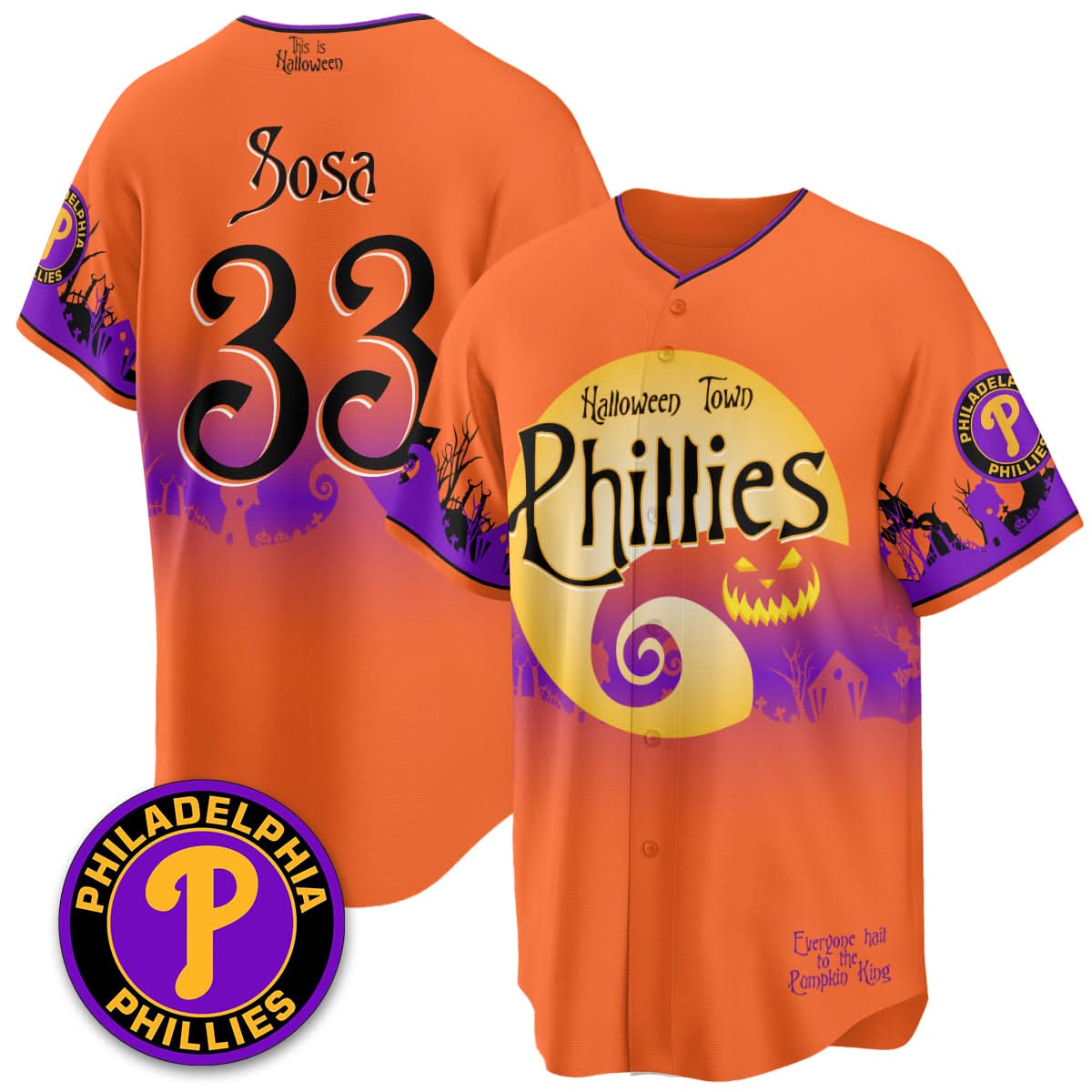 PP "Halloween Town" Limited Jersey - Stitched