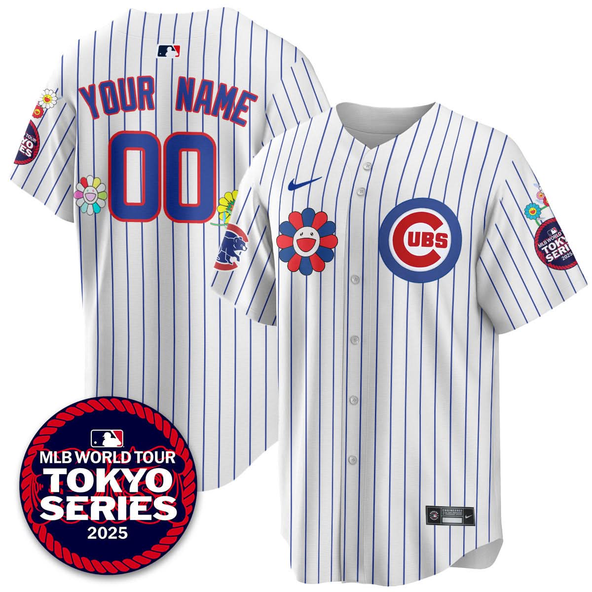 CC Tokyo Series 2025 Vapor Premier Limited  Custom Jersey - Stitched