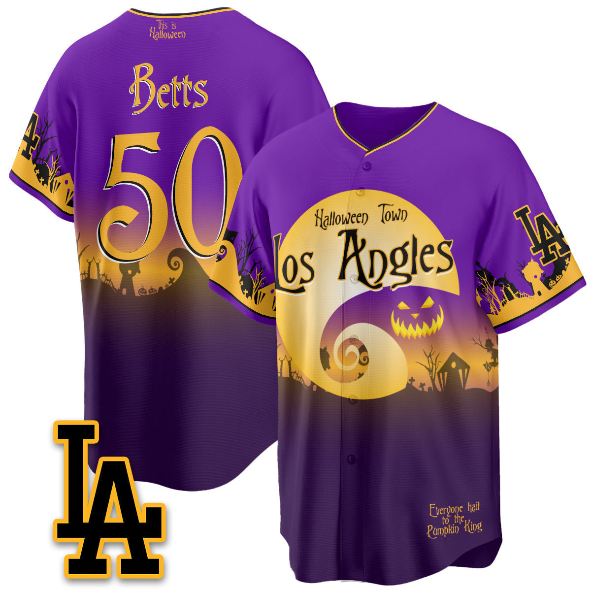 LAD "Halloween Town" Limited Jersey - Stitched