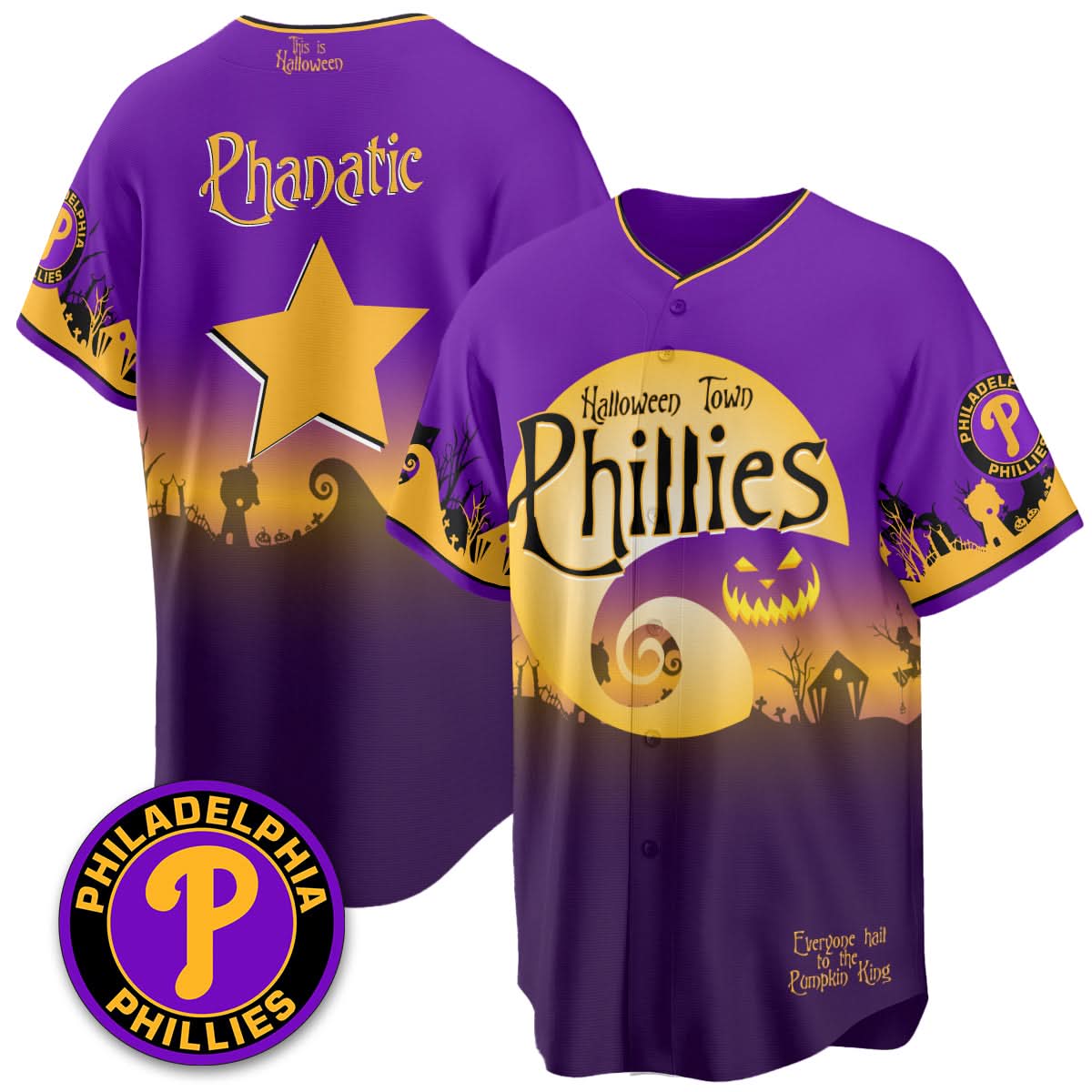 PP "Halloween Town" Limited Jersey - Stitched