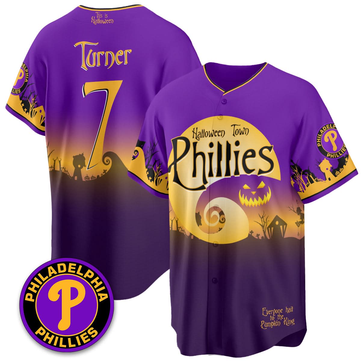 PP "Halloween Town" Limited Jersey - Stitched