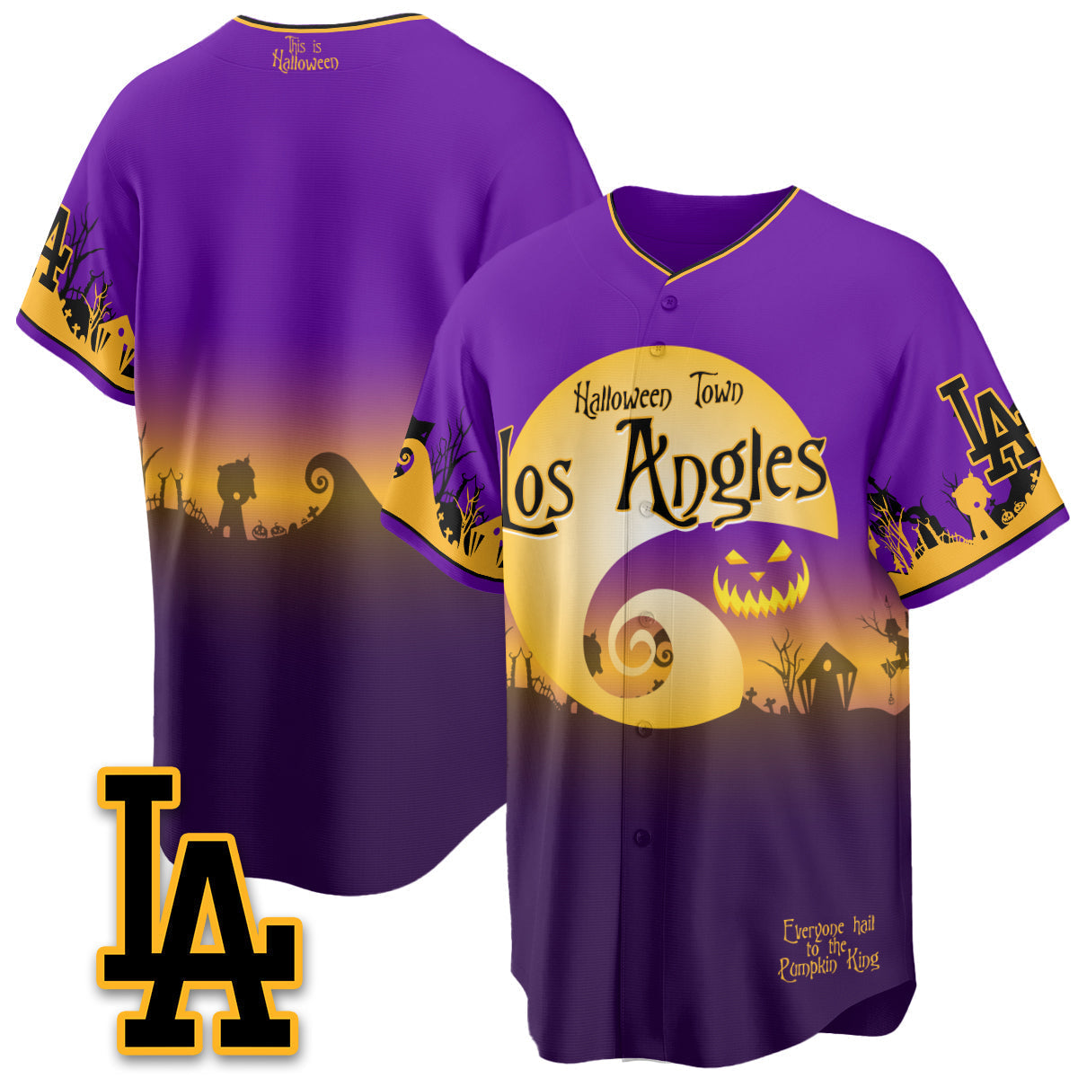 LAD "Halloween Town" Limited Jersey - Stitched
