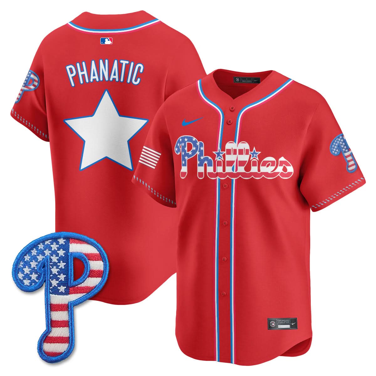 PP 2025 Fourth of July Jersey - Stitched