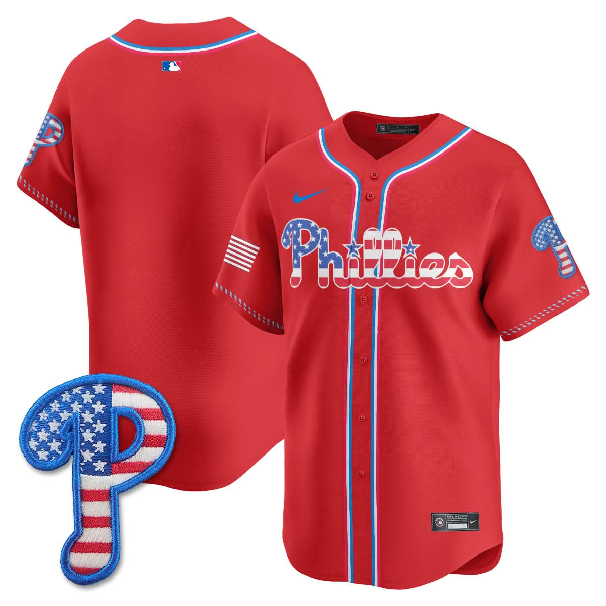 PP 2025 Fourth of July Jersey - Stitched