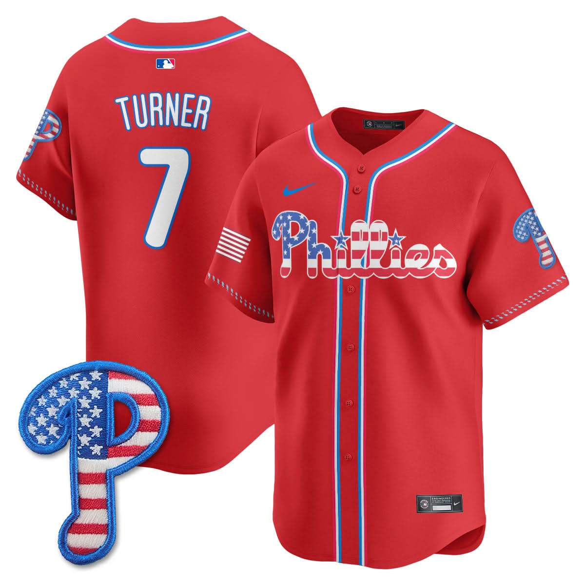 PP 2025 Fourth of July Jersey - Stitched