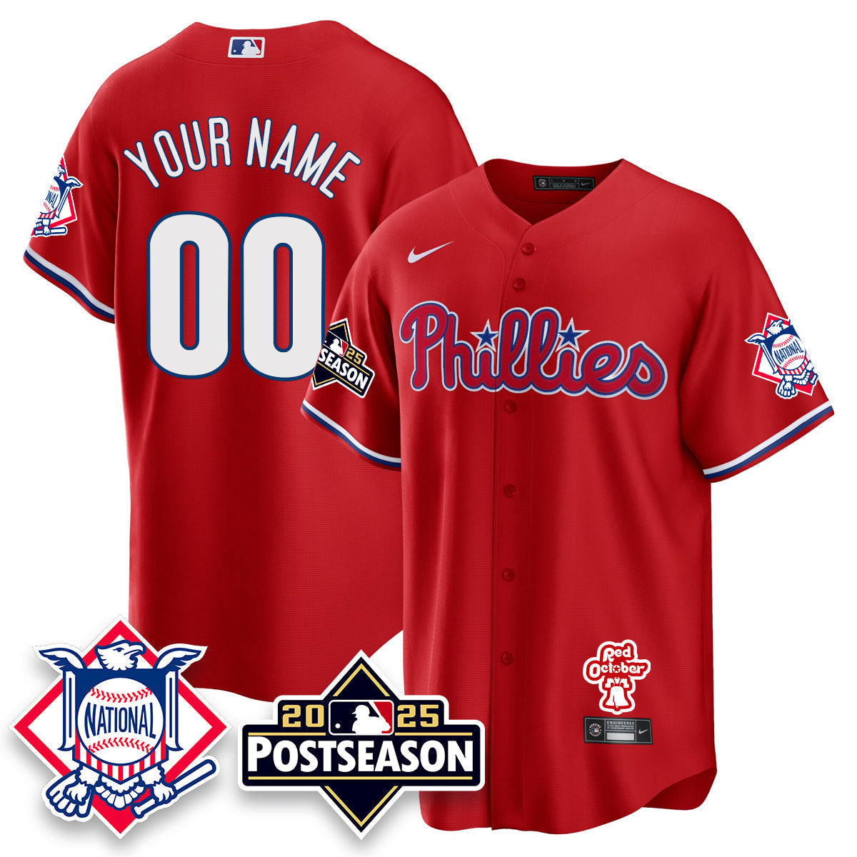 PP 2025 Postseason Custom Jersey - Stitched