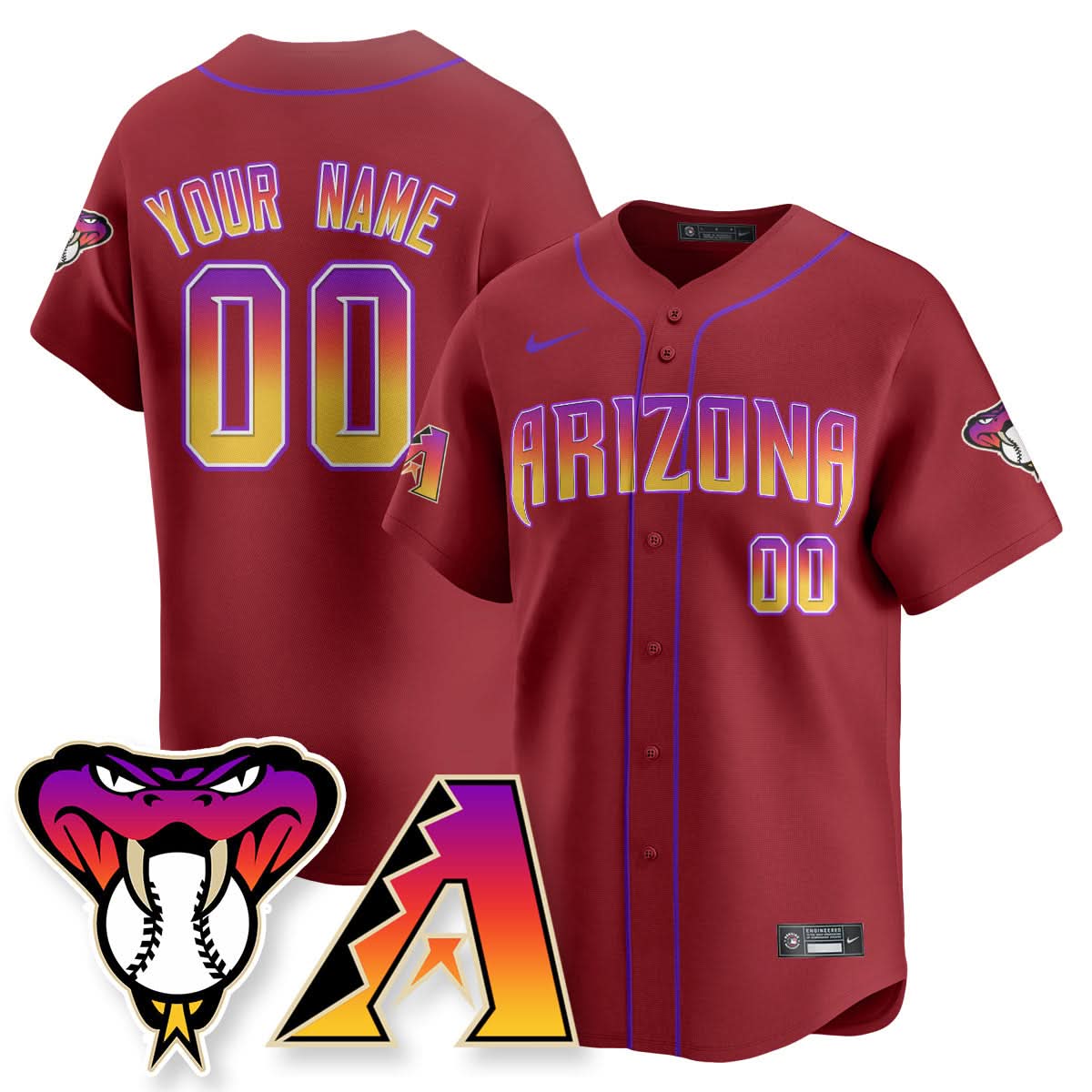 AD 2025 City Connect Concept Custom Jersey - Stitched