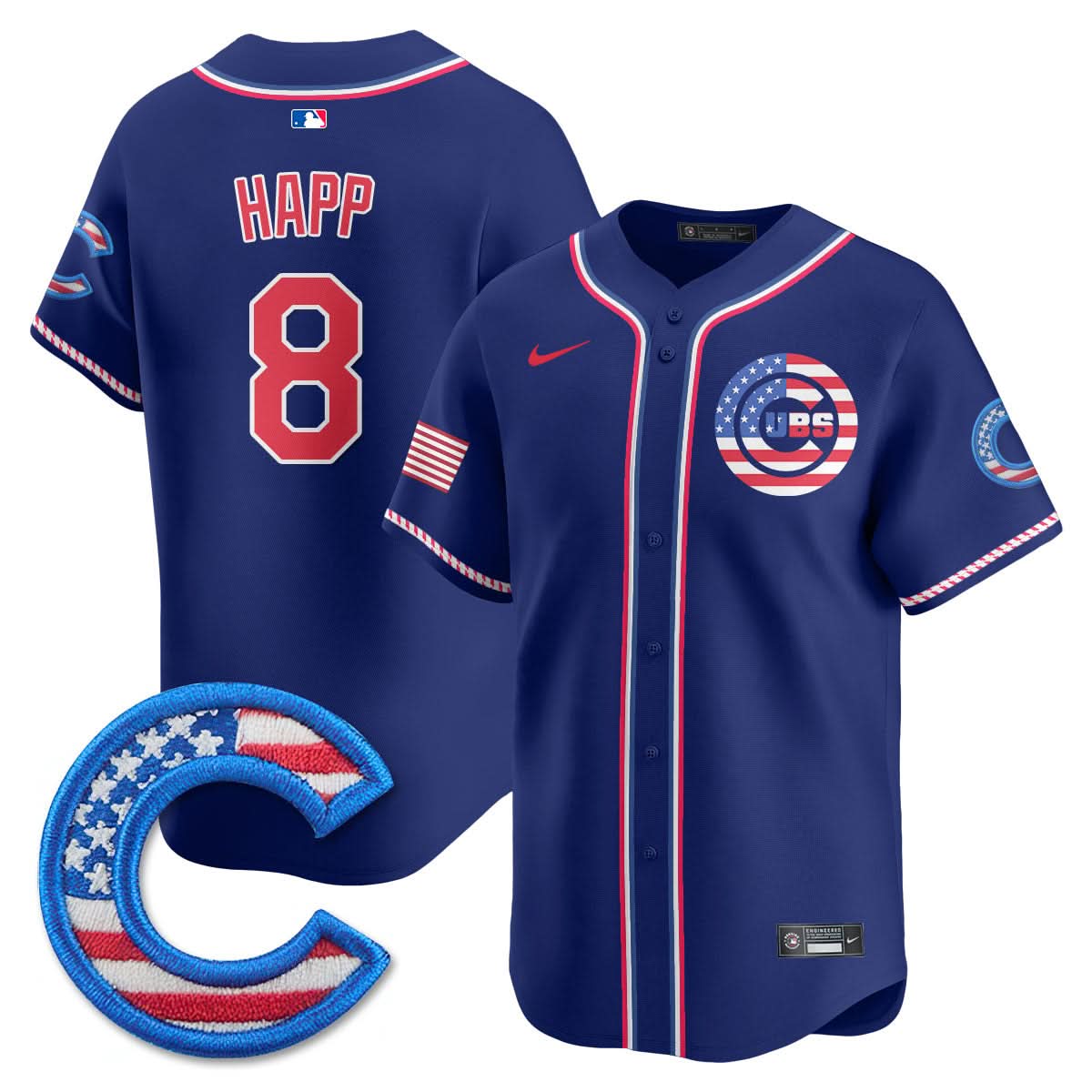 CC 2025 Fourth of July Jersey - Stitched