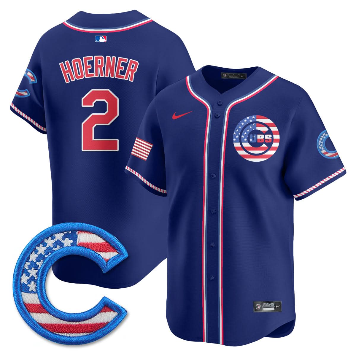CC 2025 Fourth of July Jersey - Stitched