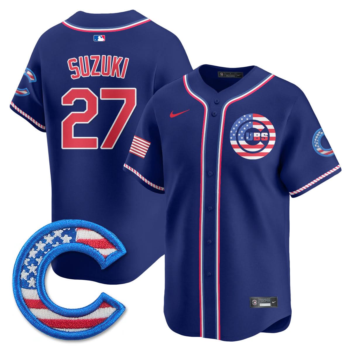 CC 2025 Fourth of July Jersey - Stitched
