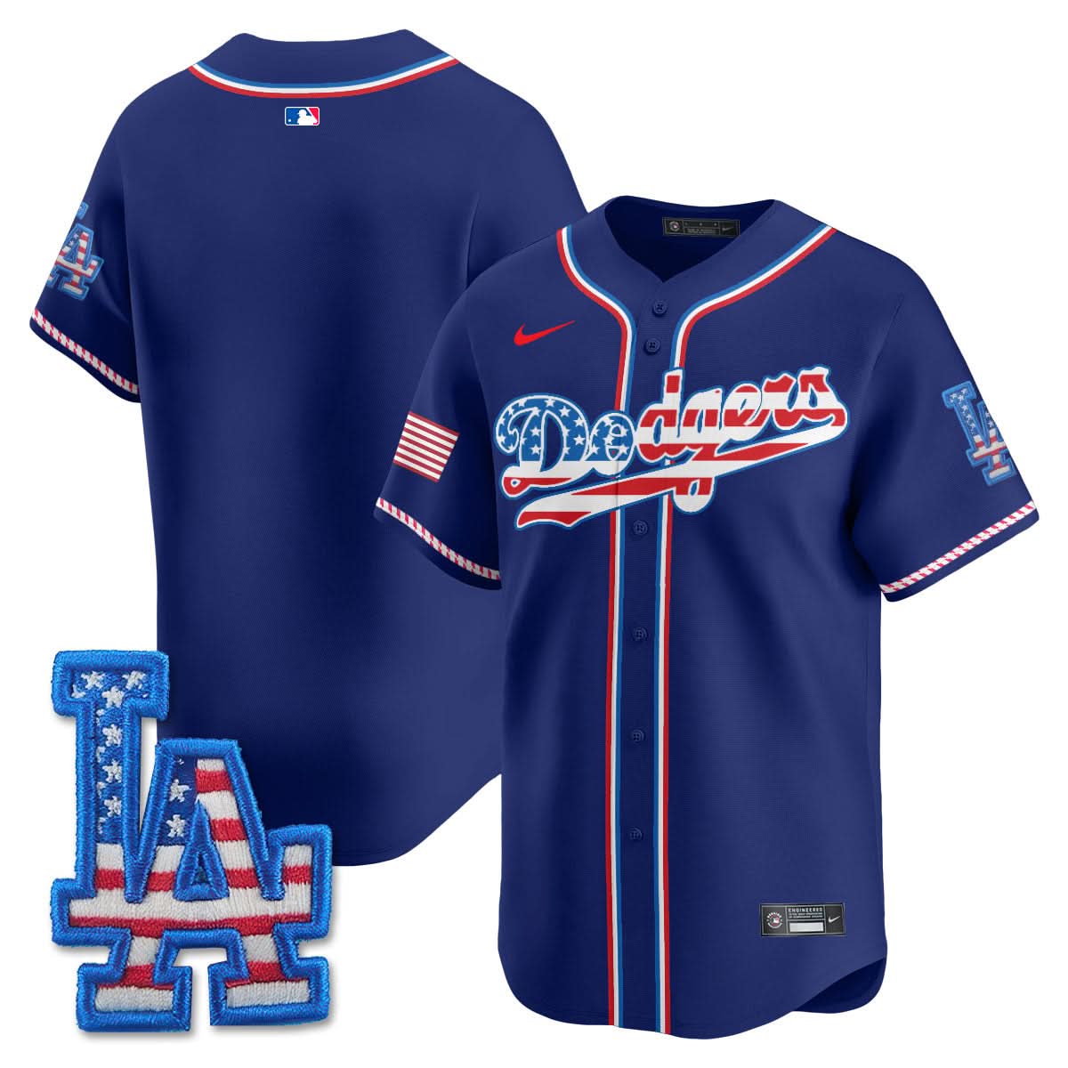 LAD 2025 Fourth of July Jersey - Stitched