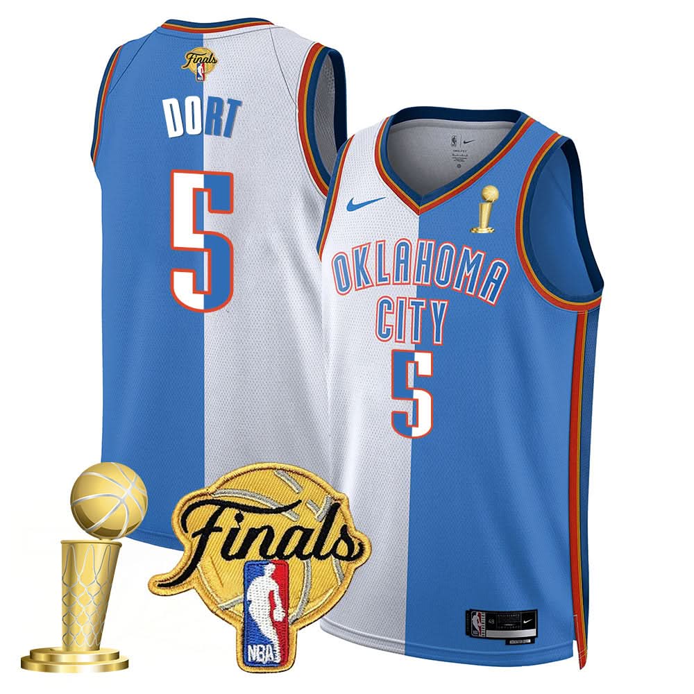 OKC 2024-25 Champions Jersey - Stitched
