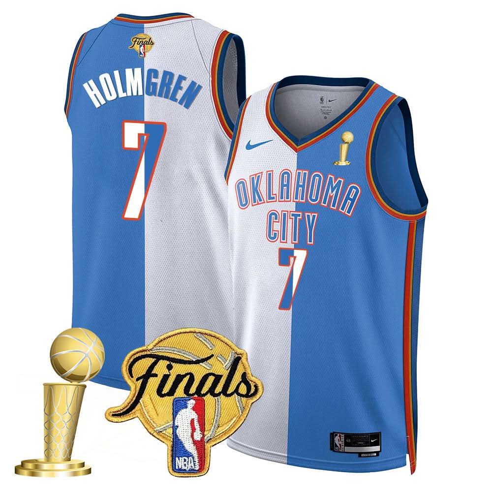 OKC 2024-25 Champions Jersey - Stitched